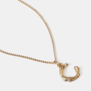 Letter "C" Pendant Necklace
